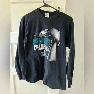 Eagles, Super Bowl champion black long sleeve‎ T-shirt
